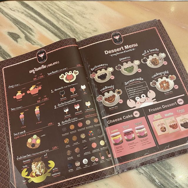 🦀ปูหวาน ร้านของหวานในร้านอาหารติดริมทะเล🏝️