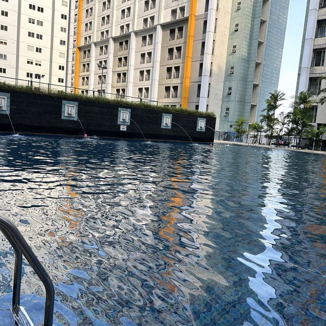 Hotel with big outdoor pool in Gading Serpong 