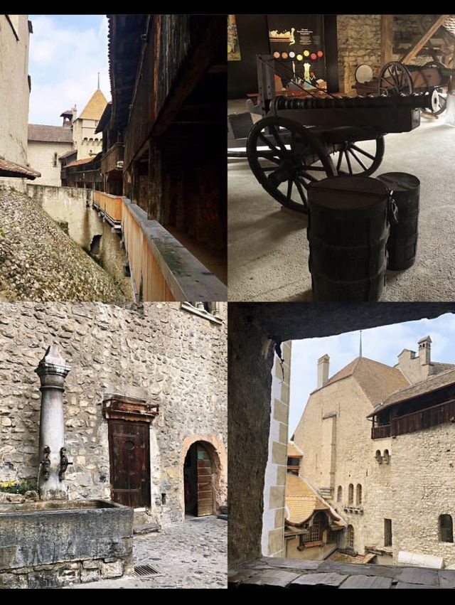 瑞士超過800年歷史🏰西庸城堡Chillon Castle