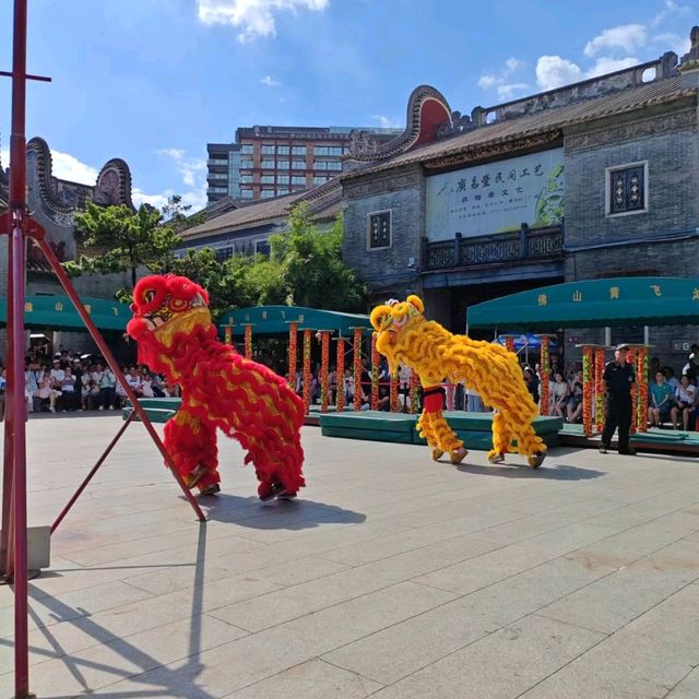 黃飛鴻紀念館 醒獅表演