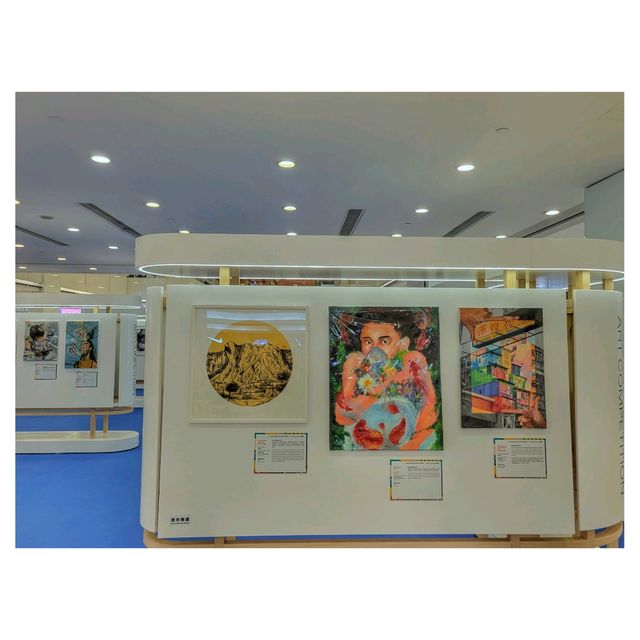 全港中學生繪畫比賽。海港城