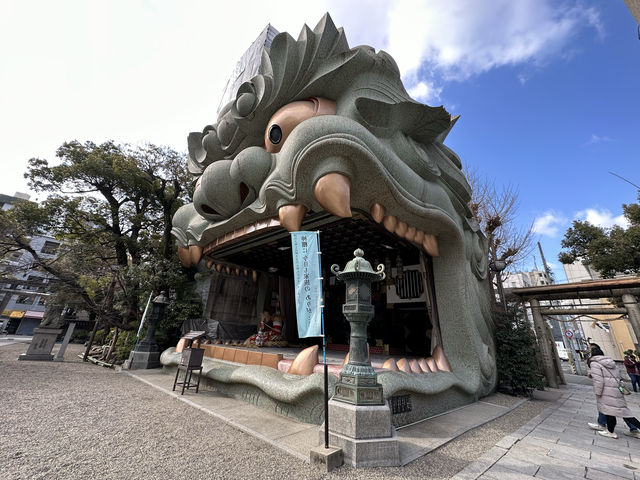 日本大阪｜霸氣難波八阪神社