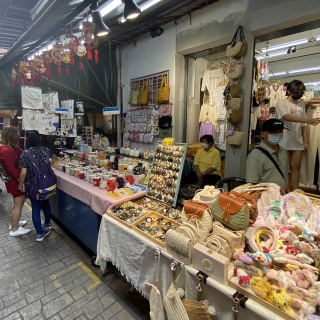 Beautiful Street with Nice Food & Souvenirs