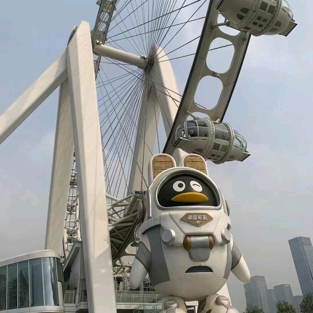打卡亞洲最大的歡樂港灣摩天輪🎡