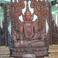  Golden Buddhist Temple in the heart of Myanmar