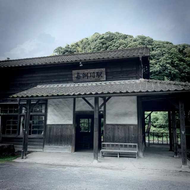Kagoshima oldest station: KAREGAWA STATION 