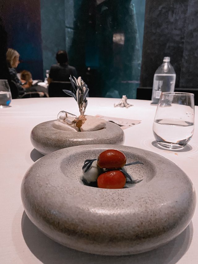 A Sublime Journey of French Flavors: Ossiano - An Underwater Seafood Fine Dining Experience at Atlan