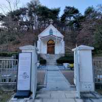 한국 최초의 사제 김대건신부 여기 잠들다.