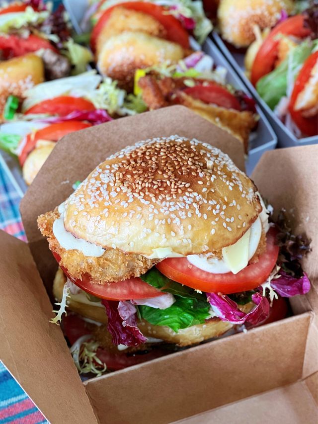 大坑天后東南亞風味Burger外賣店