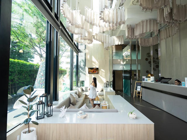 ที่พักสุดมินิมอลใจกลางเมืองพัทยา