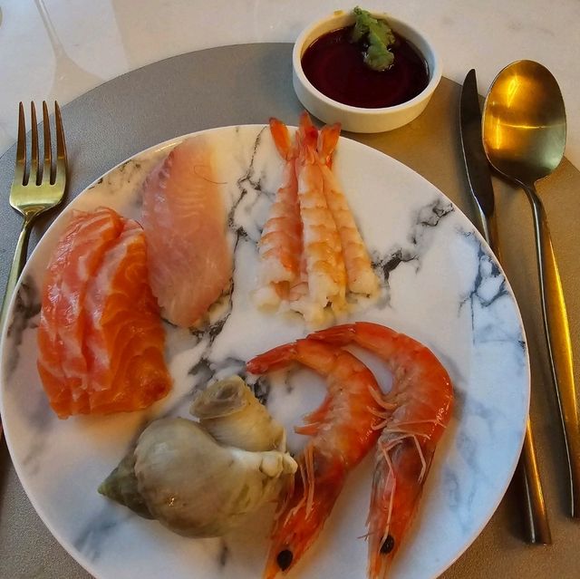 香港美利酒店｜Garden Lounge 海鮮半自助晚餐