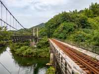 스펀 하이킹...Shifen Falls Walk