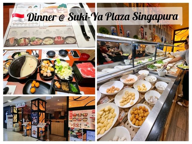 🇸🇬 Dinner @ Suki-Ya Plaza Singapura 