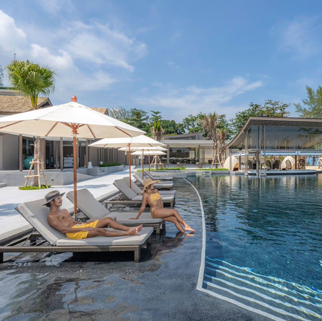 ที่พักเขาหลักเปิดใหม่ล่าสุด หรูหรา สวยเลิศ ติดหาด🏝️