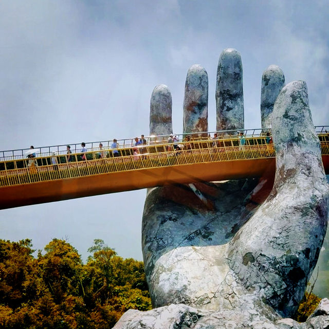 Golden Bridge: Vietnam's Sky-High Masterpiece