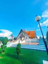 รอบซุ้มประตูพญานาคที่ วัดภูมินทร์