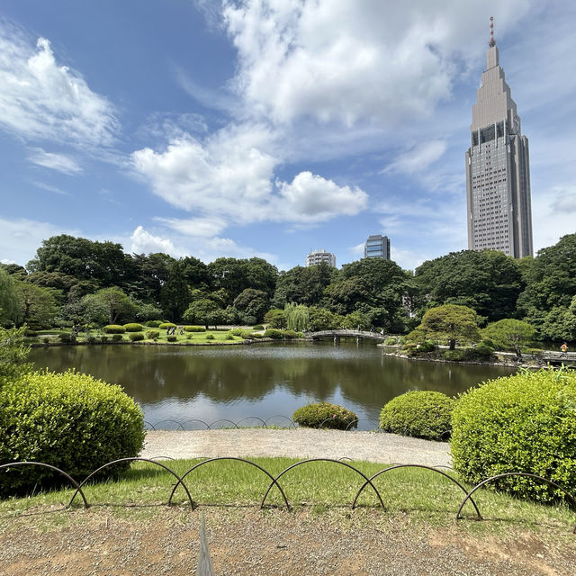 【新宿御苑】都会にある自然豊かなスポット