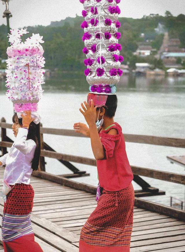 เสน่ห์ของสะพานมอญ@กาญจนบุรี
