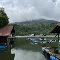 Traditional restaurant in Indonesia