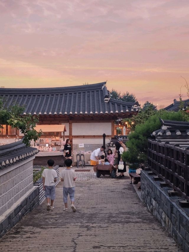 신도시 한복판의 한옥마을