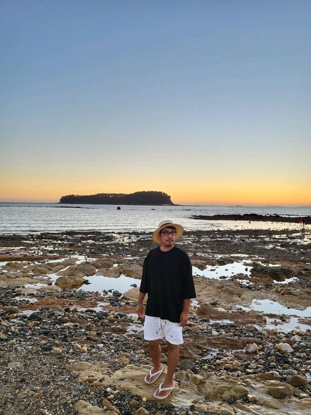 역대급 일몰을 볼수있는 무창포해수욕장