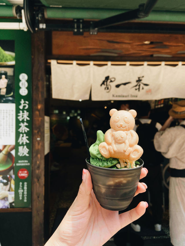 Special Matcha Sweets Kaminari Issa