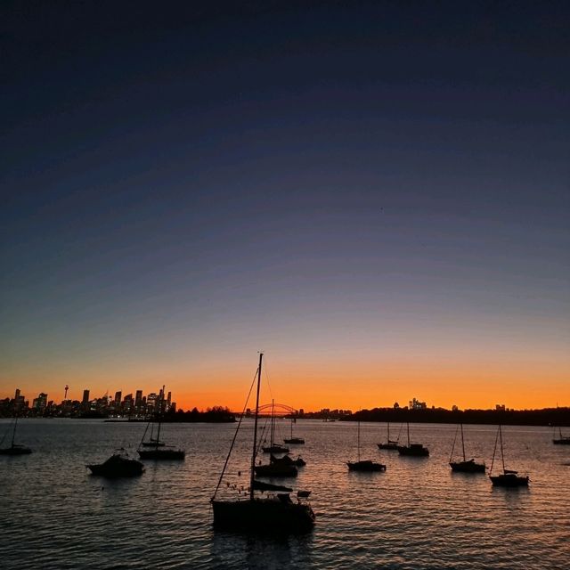 Sunset in Sydney