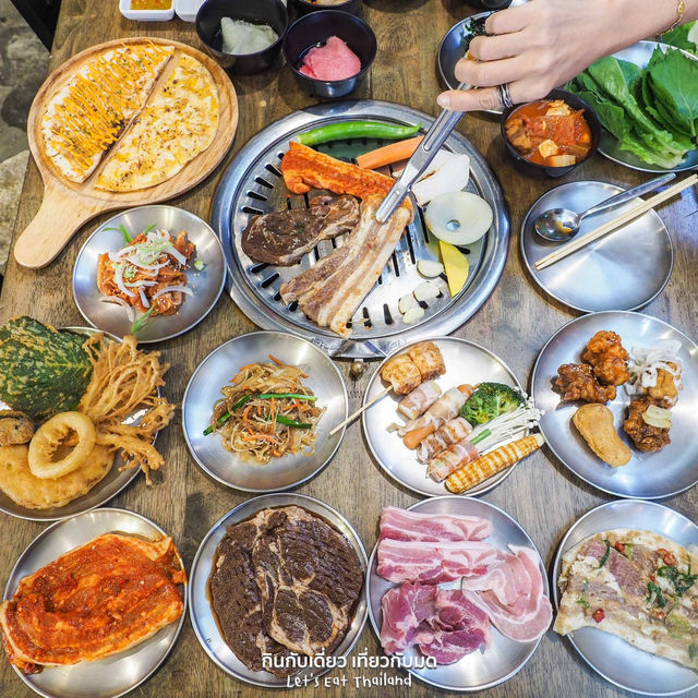 บุฟเฟ่ต์เกาหลี มีหลายสาขา