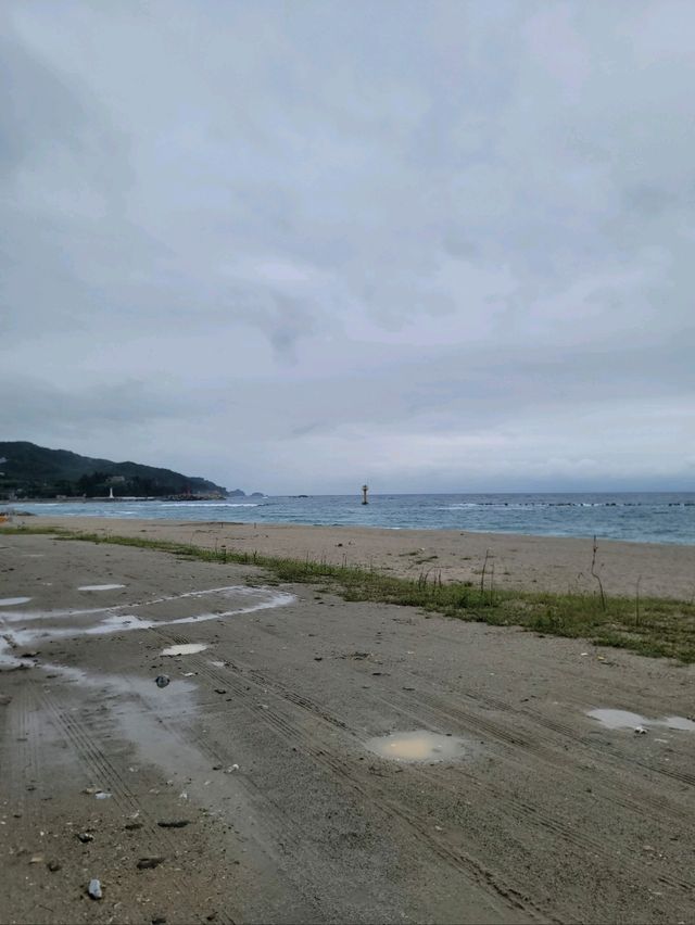 손하트 포토존이 예쁜 삼척 원평해수욕장💙