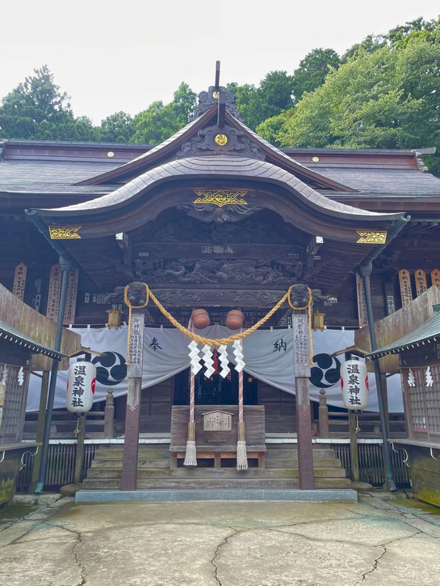 温泉好きに行ってほしい♨️福島にある温泉神社⛩️