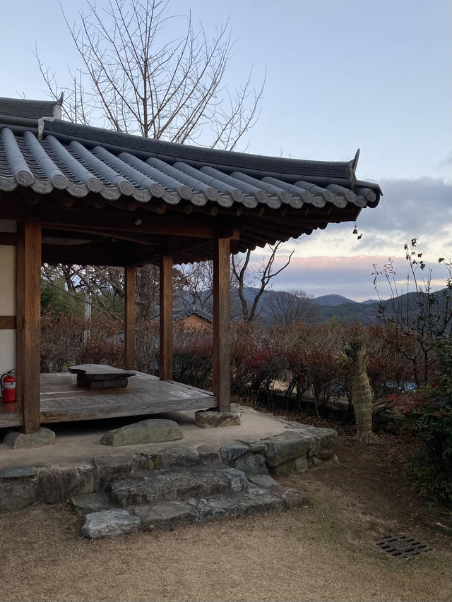 뜨끈한 방바닥 느끼고 싶을때, 한옥펜션 달마루