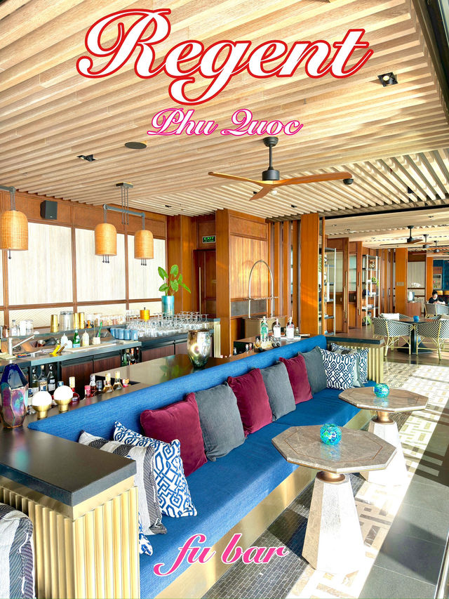 ベトナム　フーコック島　Regent Phu Quoc   fu barから見る夕陽は人生最高だ！