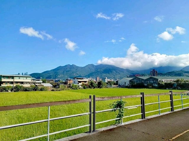 關渡水岸腳踏車道