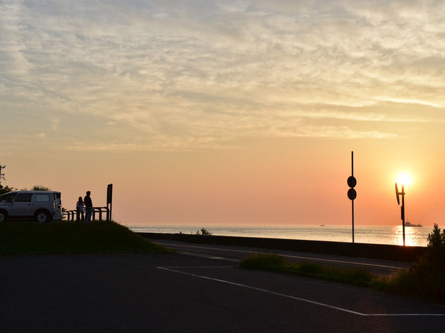 《淡路島》美しい夕日と海、芸術に触れる旅