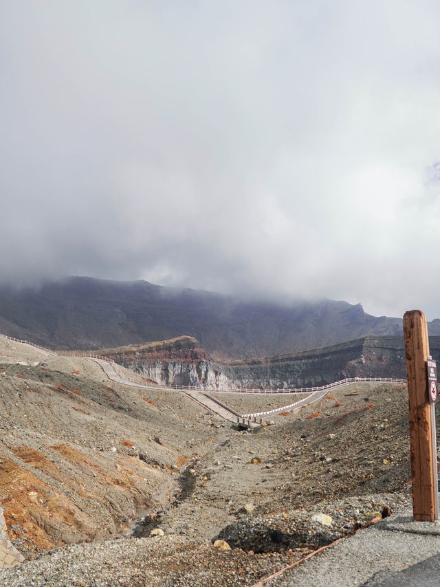 九州地區著名的旅遊景點、 近距離看活火山