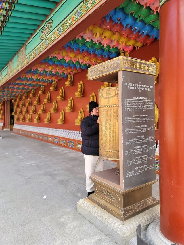 겨울 빙벽도 볼수 있는 영천 만불사🪷