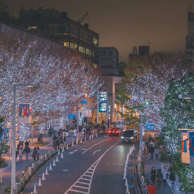 Tokyo’s streets at night 