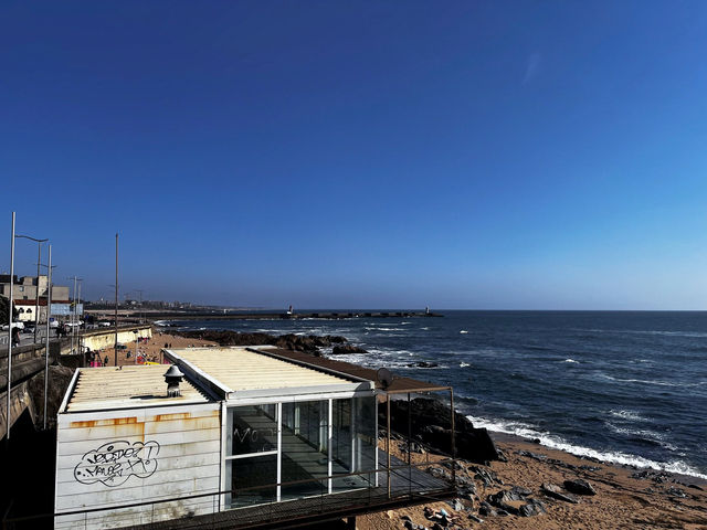 Matosinhos Beach in Portugal