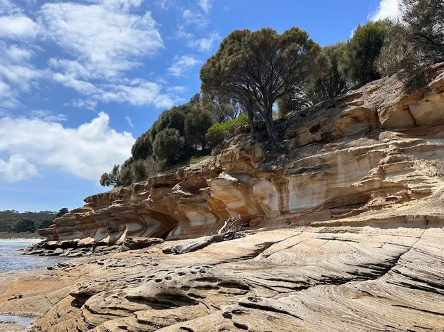 The Painted Cliffs - maria island
