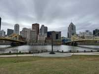 Pittsburgh Park with best skyline views!