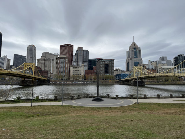 Pittsburgh Park with best skyline views!