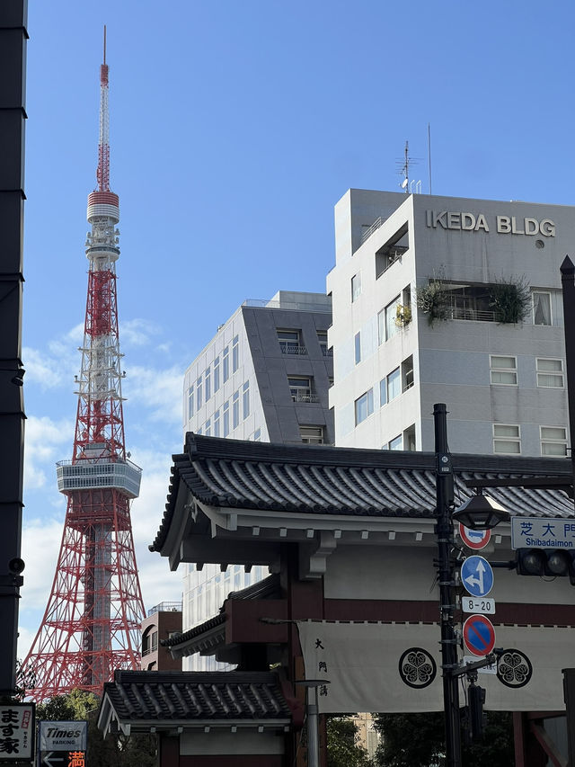 📍東京鐵塔——東京最經典的地標🗼