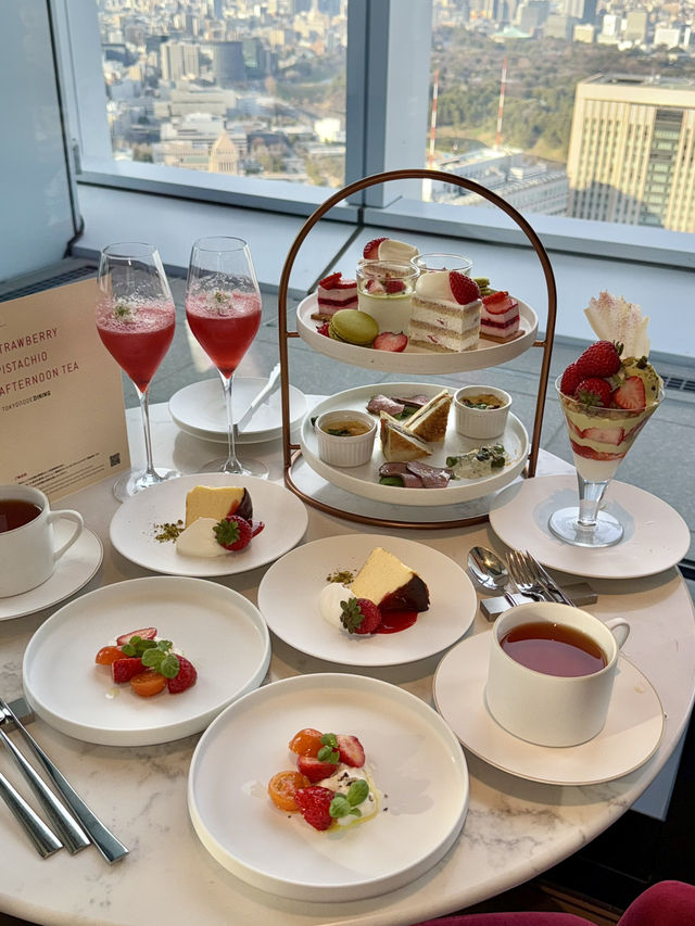 A Stunning Afternoon Tea Experience at TOKYO NODE DINING