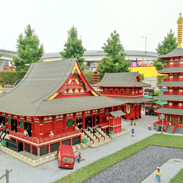 名古屋樂高樂園-充滿童趣，五彩繽紛，為兒童設計的積木王國