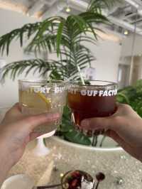 【福岡カフェ】水が流れるテーブルがあるお洒落なカフェ☕️