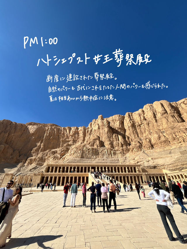 カイロから日帰りルクソールの抑えておきたいポイント💡