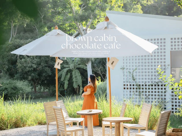  Brown Cabin Chocolate Cafe #คาเฟ่เกาะเสม็ด