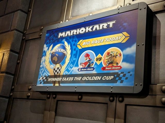 【大阪】マリオカートのアトラクションは待ち列も圧巻！