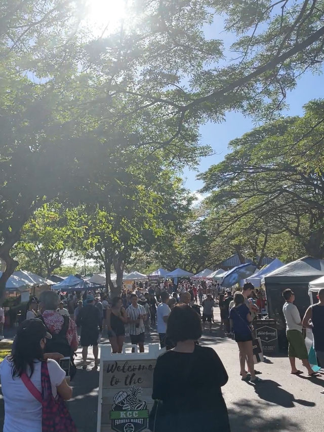 【ハワイ|ホノルル】KCC Farmer's Market