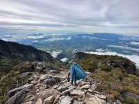 The breathtaking views during descent from Low’s Peak